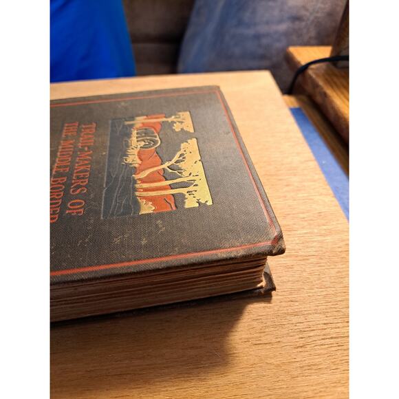 Trail- Makers of the Middle Border by Hamlin Garland 1926 Vintage Antique Book - Picture 3 of 11